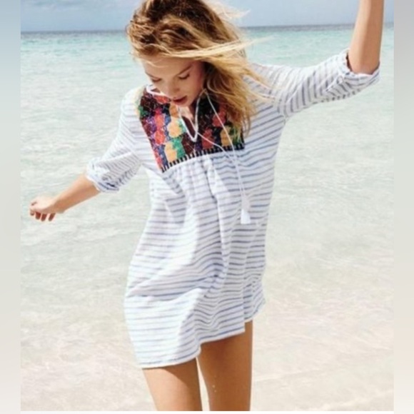 J Crew Striped Beach Tunic - Picture 6 of 6